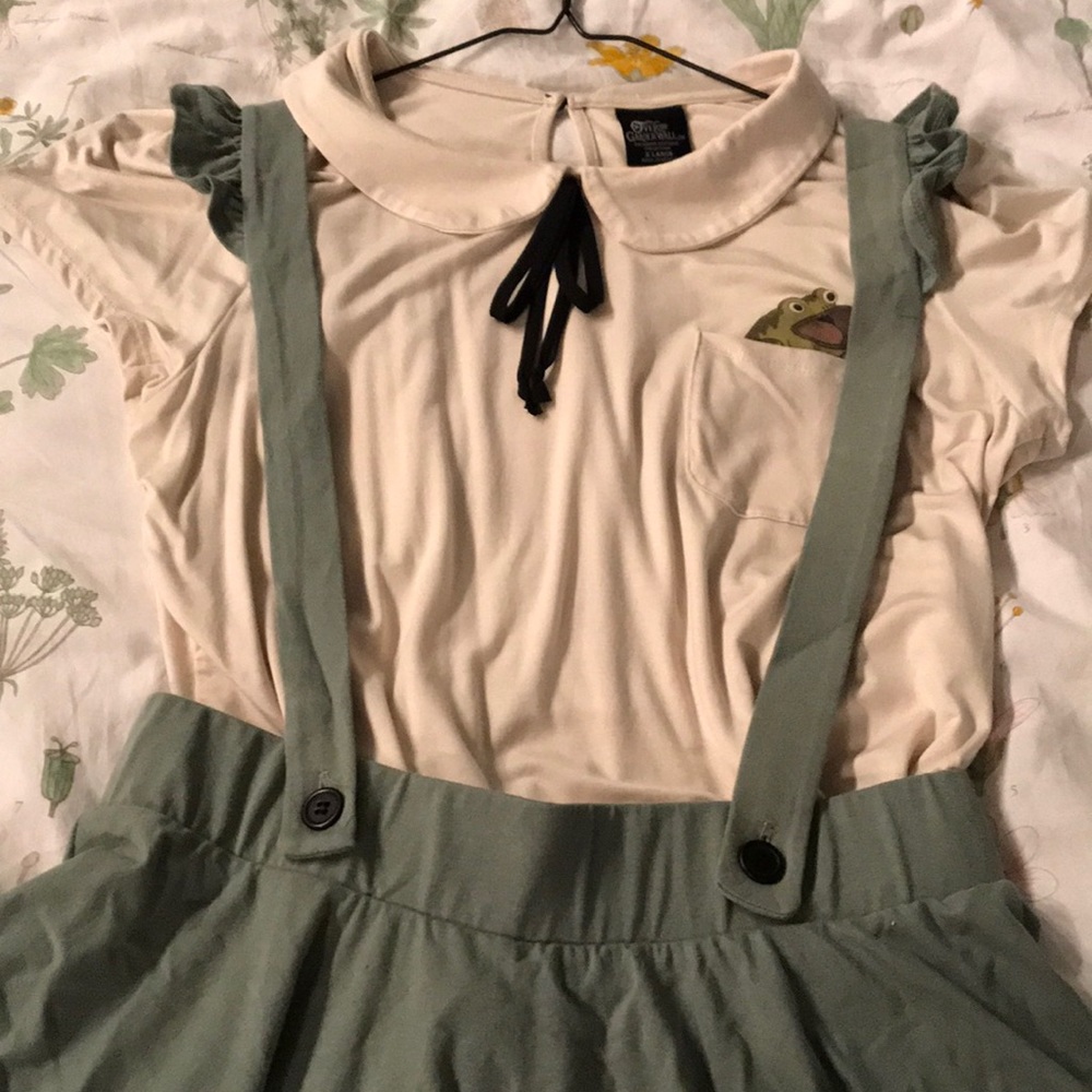 Over the Garden Wall Greg outfit set